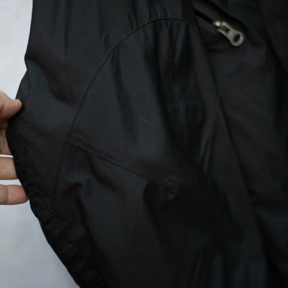 RLX Ralph Lauren Mens XL Tech Performance Jacket Black Nylon Wool Cashmere Italy - Picture 6 of 12